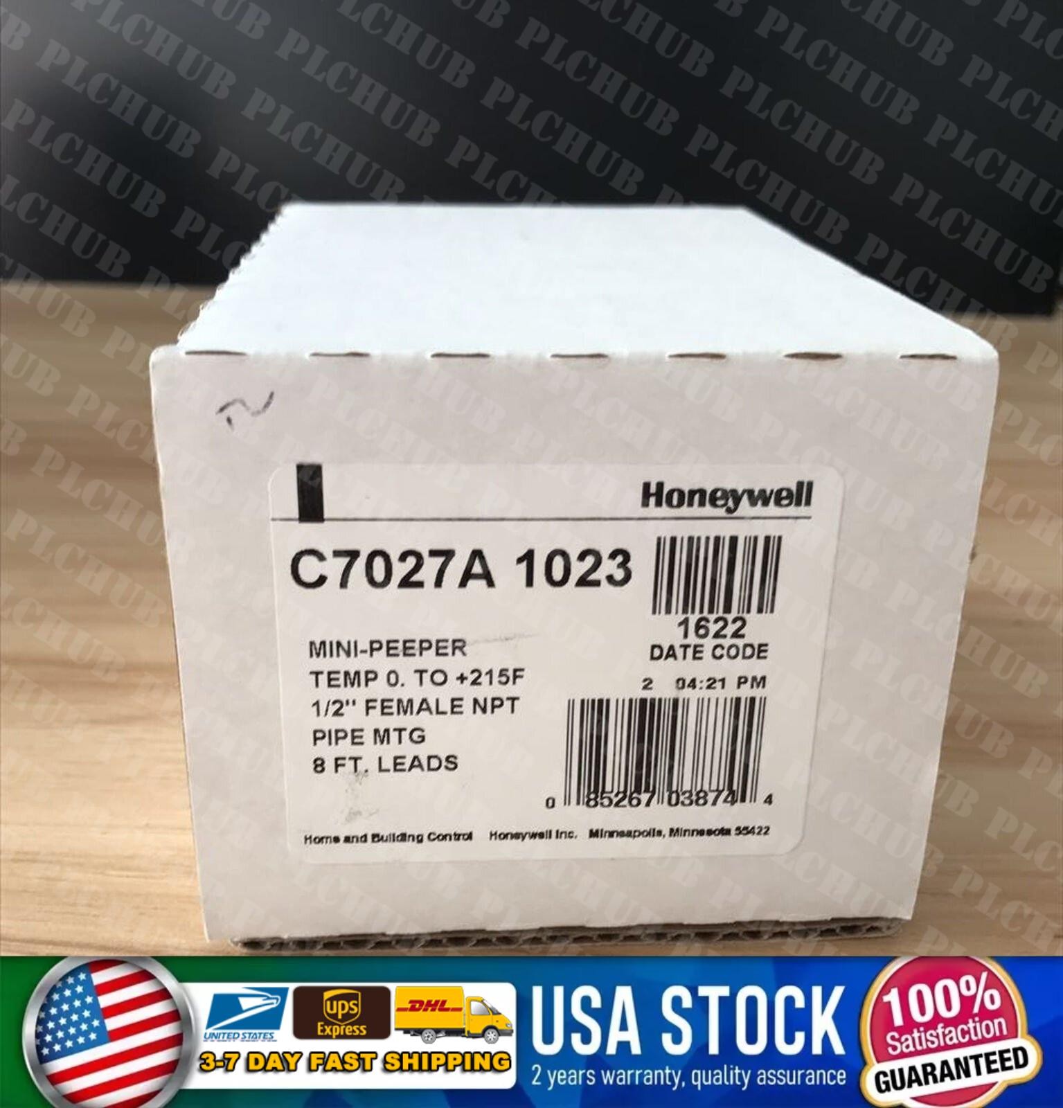 One Honeywell C7027A1023 Flame Detector Sensor C7027A1023 Fast Ship US Free TAX