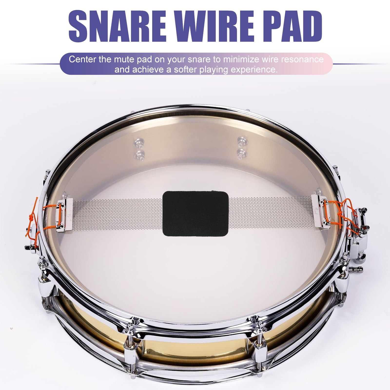 12-Piece Drum Mute Pads Set - Foam Silencer for 10 12 14 16 Inch...