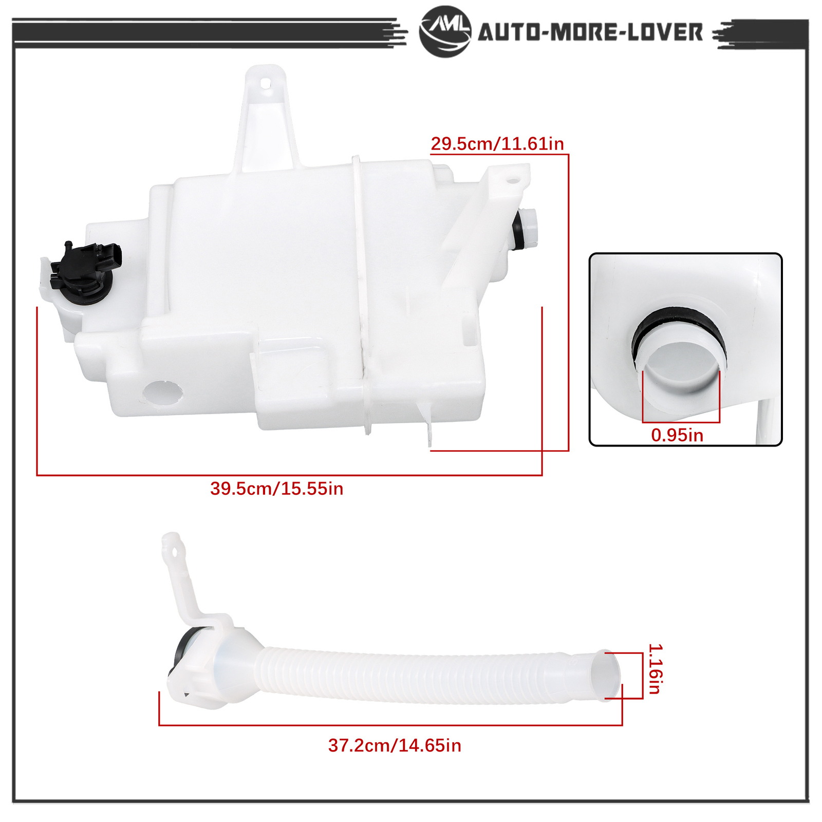 For 2013-2018 Toyota RAV4 Windshield Washer Reservoir Tank Repair Kit