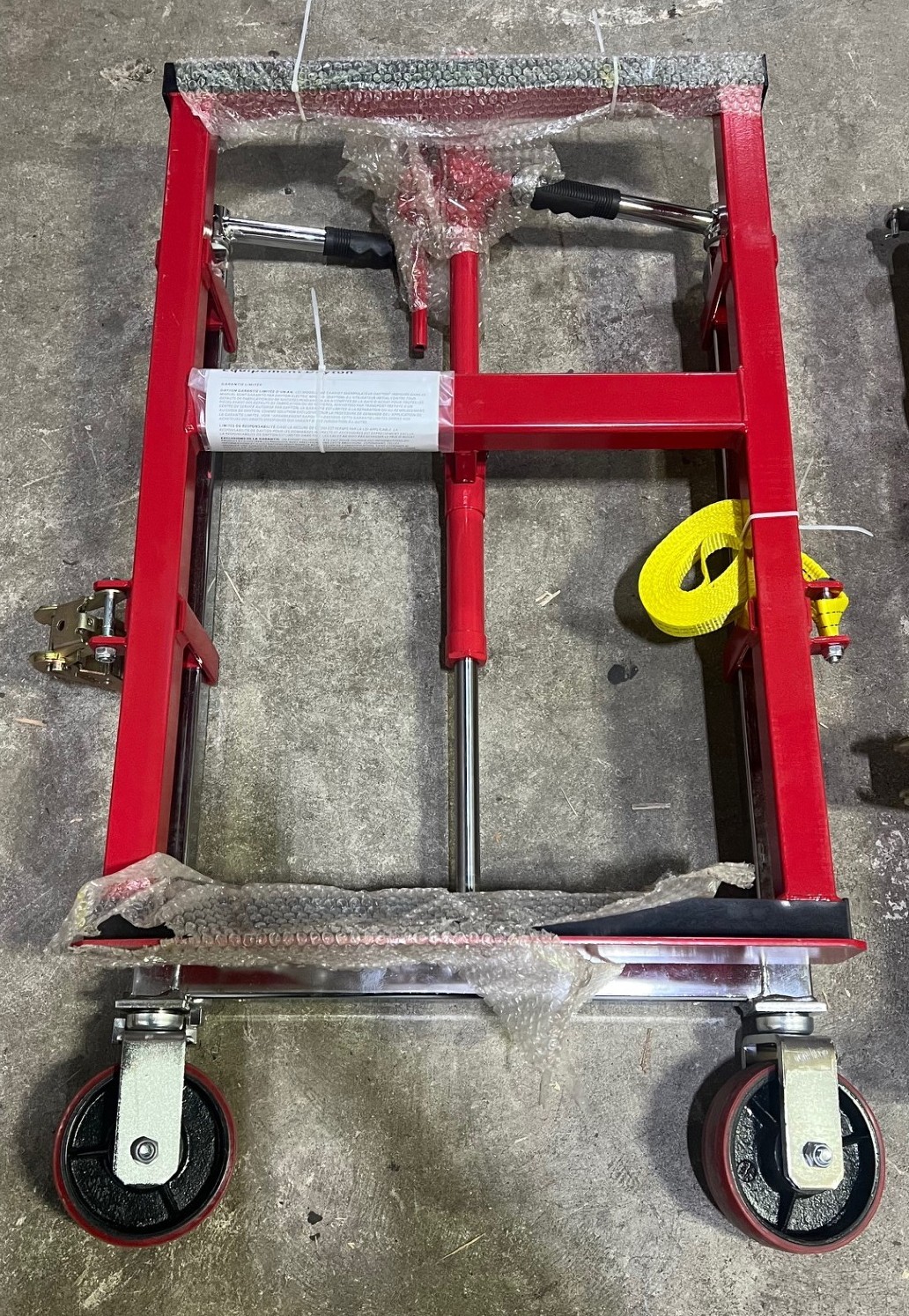 DAYTON 13V411 MACHINERY/EQUIPMENT MOVER, 2 PC., HYDRAULIC, 4,000 LB. CAP., NEW!