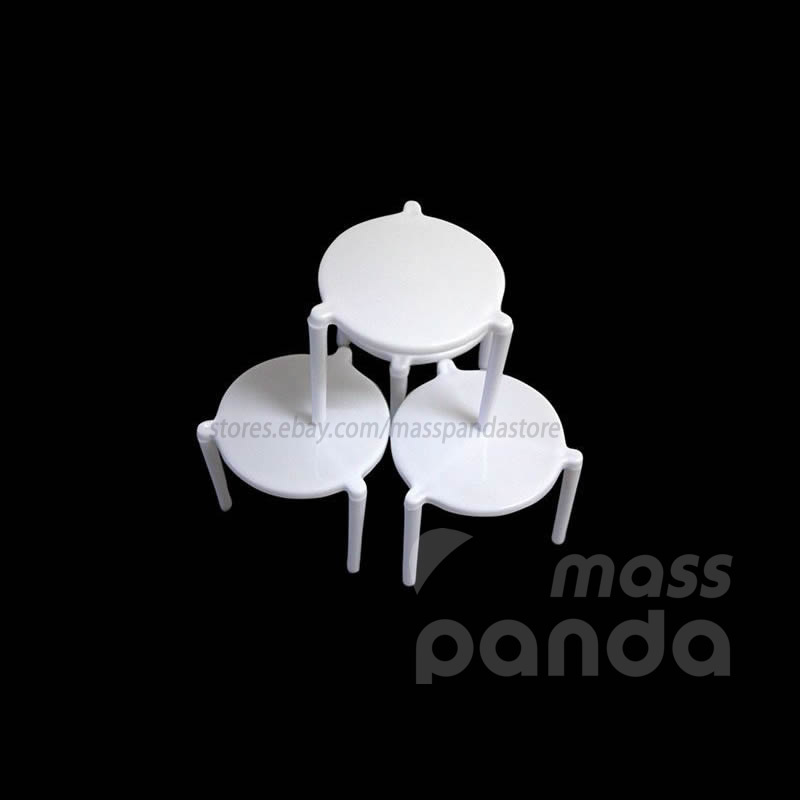Pizza Stands Extra Heavy Duty White Round Disposable Plastic Savers/Tripods/Stax