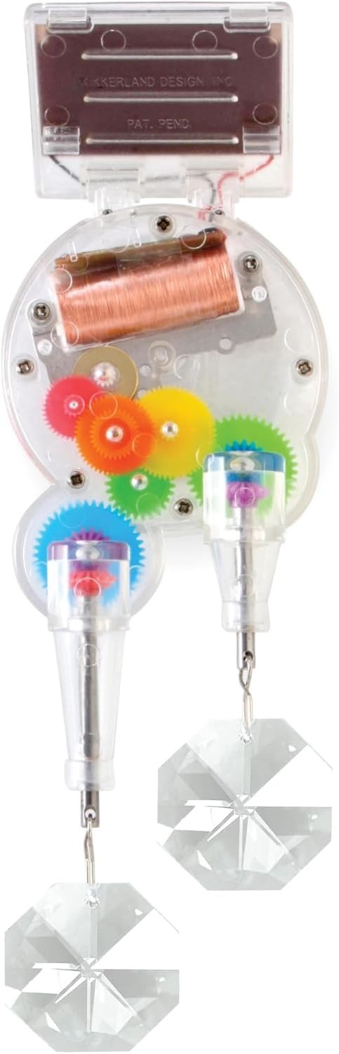 Solar Powered RainbowMaker - Double Crystals - New