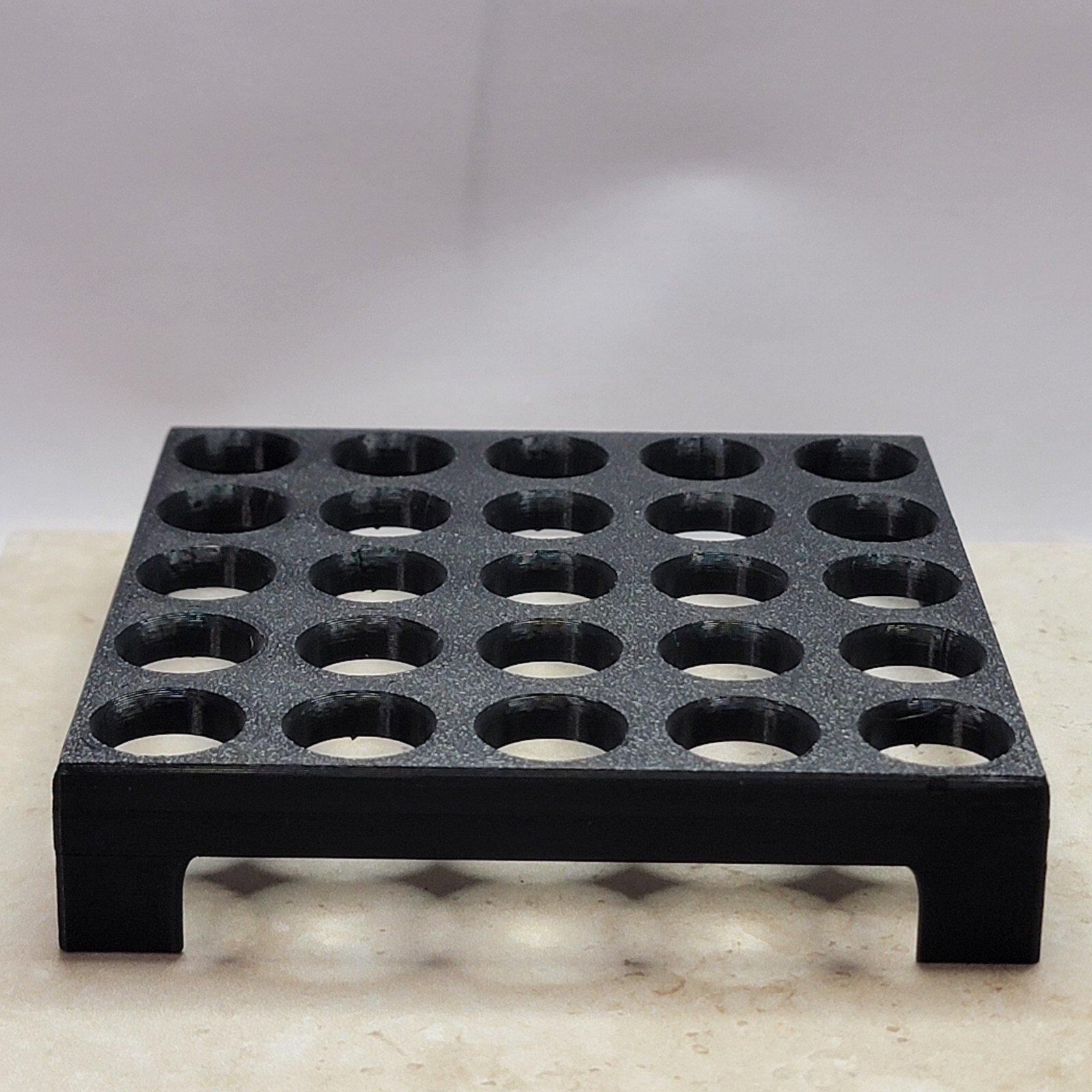 Pack of 4 Displays for Marbles - Each Display Holds 25 Marbles - For 5/8" - .74"