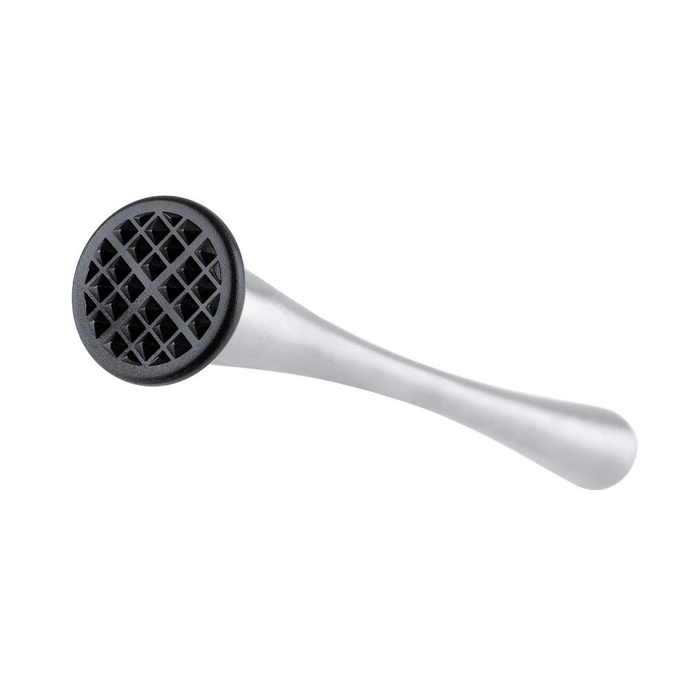 Long Stainless Steel Cocktail Muddler, 11inch Professional Drink Silver