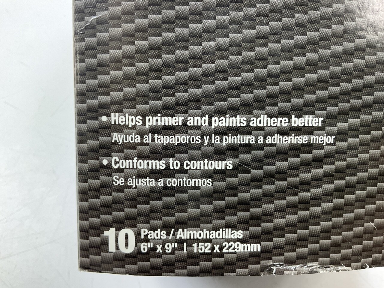 Pack Of 10 - 6"X9" Gray Scuffing Pads P800 SMOOTH 800 Grit