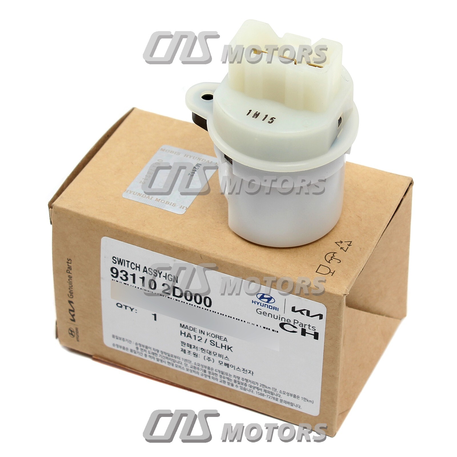 GENUINE Ignition Starter Switch for 2001-2010 Hyundai Kia OEM 931102D000