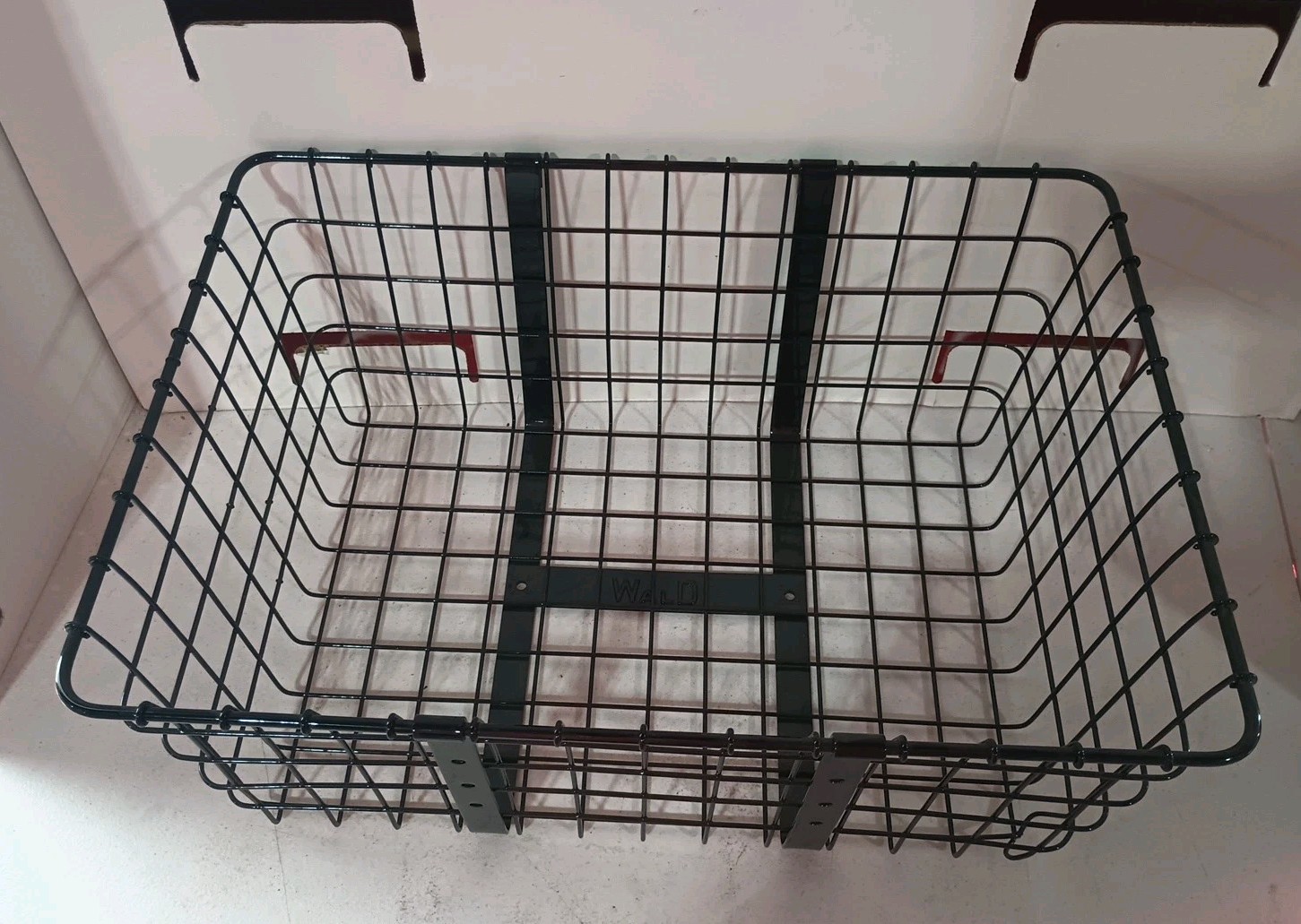 Wald #157 Giant Delivery Bike Bicycle Basket Black 21" x 15" x 9" (No Hardware)