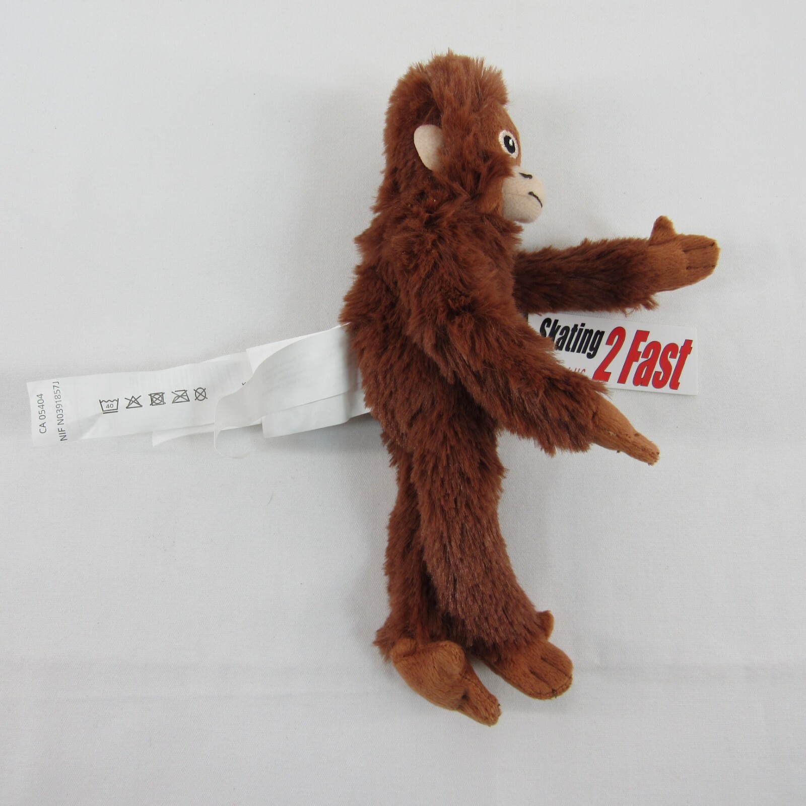 Ikea 8" Djungelskog Mini Monkey Orangutan Plush Stuffed Brown Animal Toy