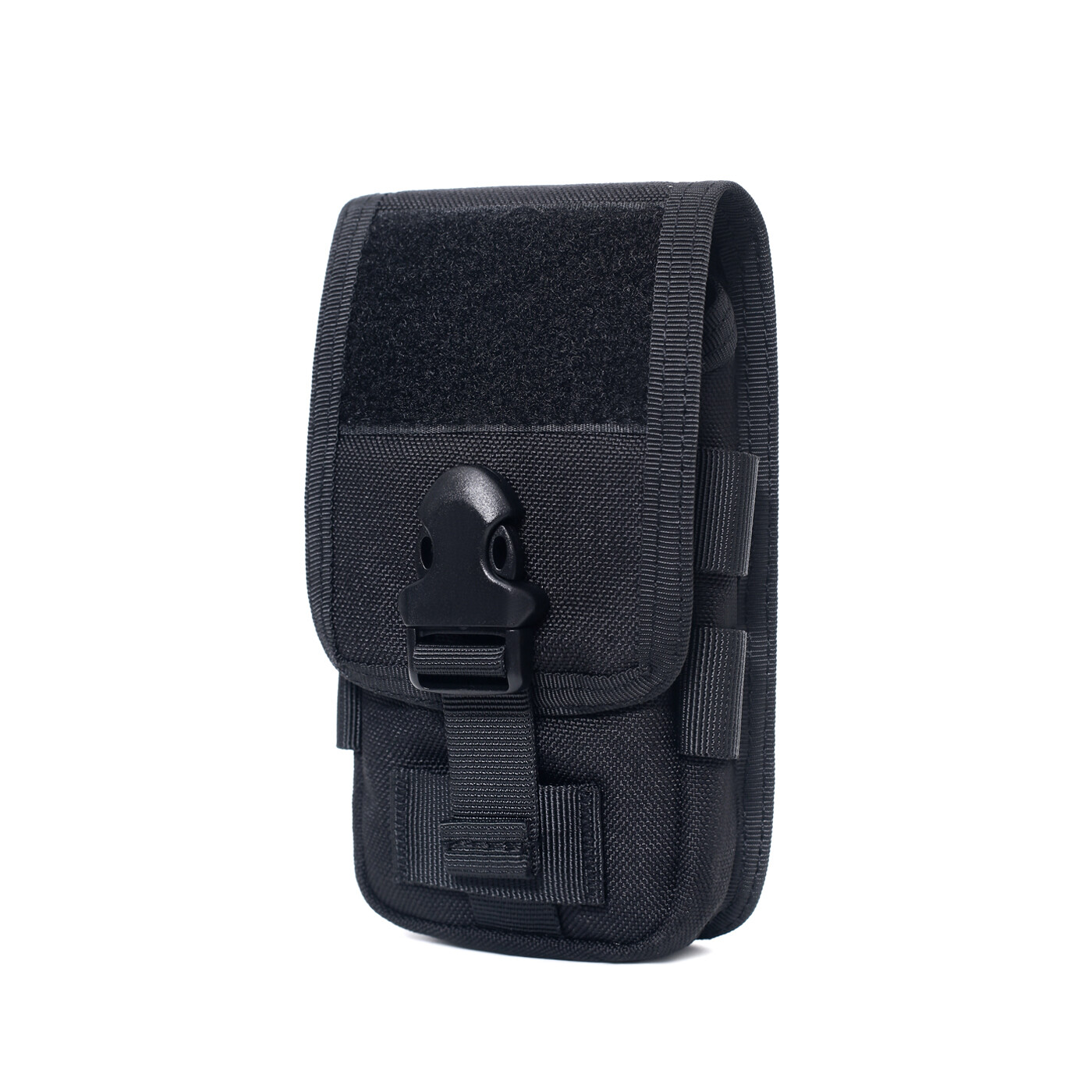 Tactical Molle Phone Holster Universal Dual Cell Phone Holder Utility EDC Pouch