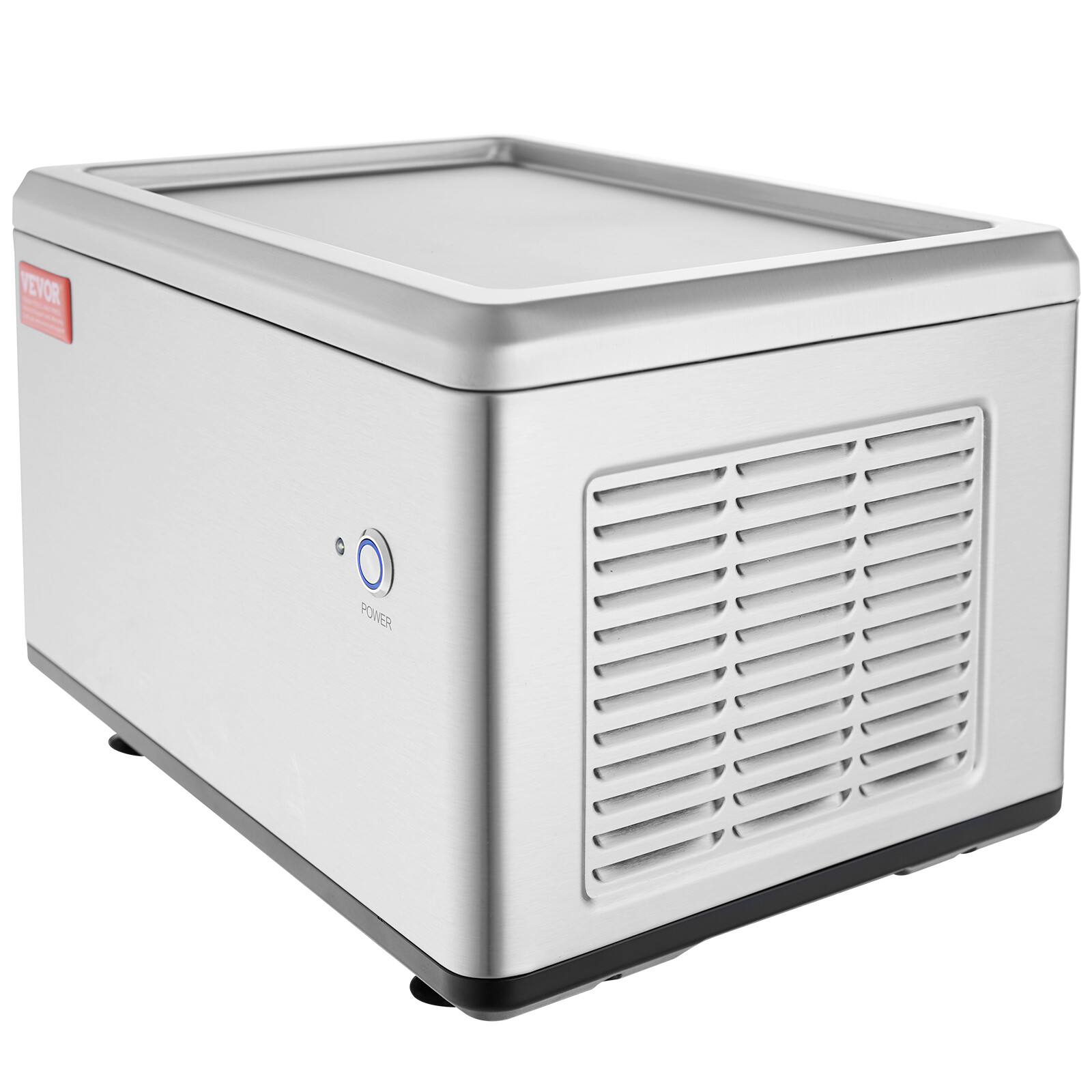 VEVOR Fried Ice Cream Machine Ice Roll Maker Rolled Yogurt Maker 12.6"x8.5" Pan