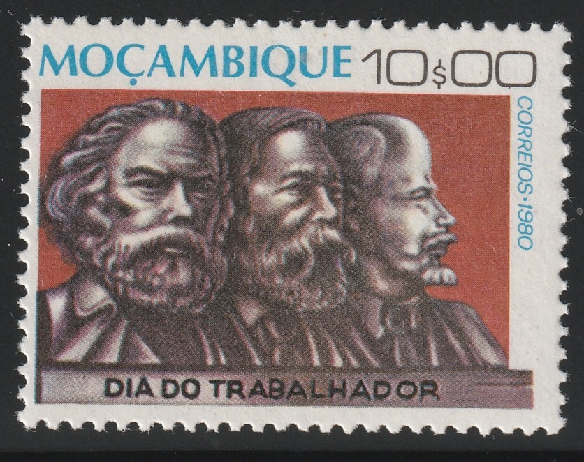 Mozambique    1980    Sc # 686   Worker's Day    MNH    OG