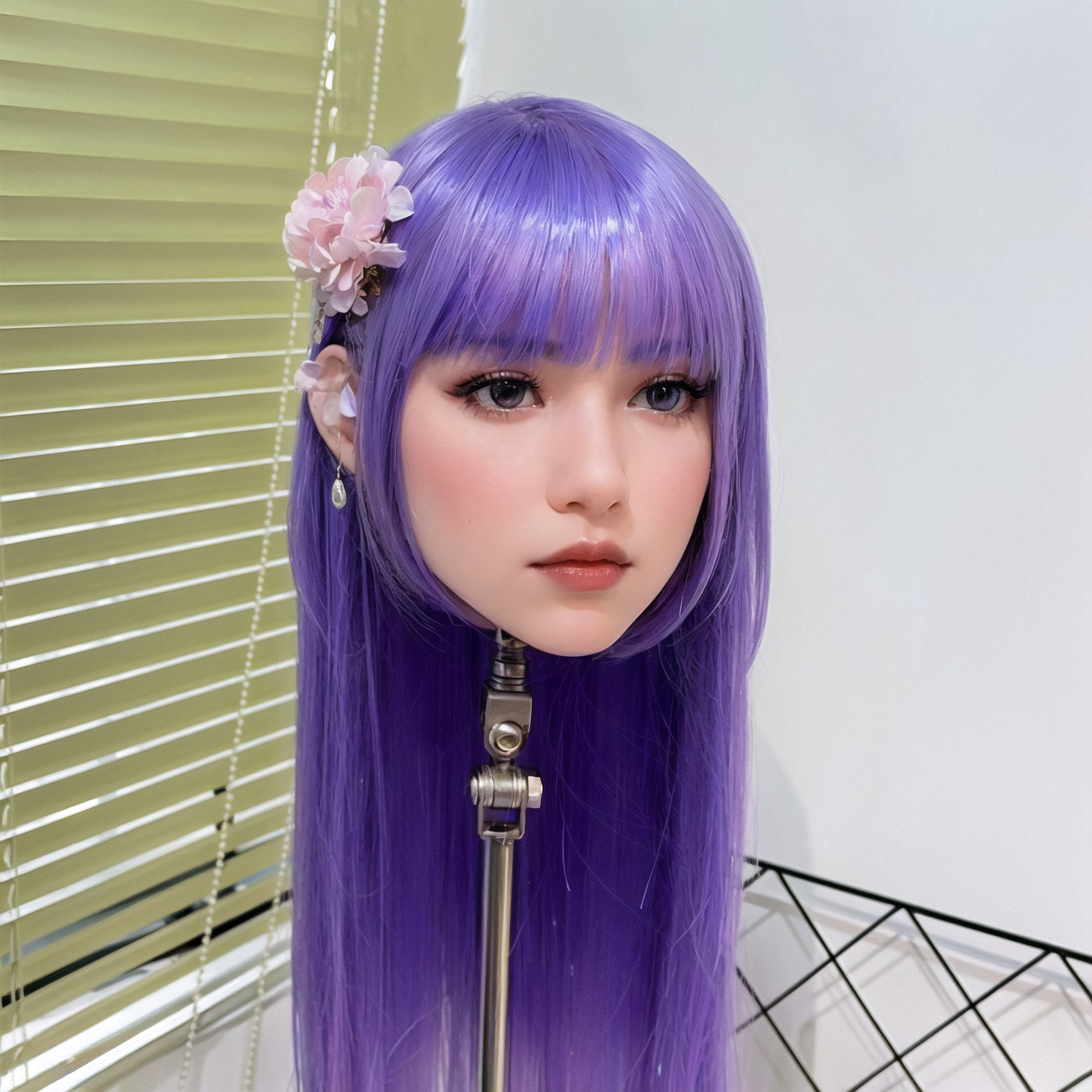 This exquisite TPE material head model is specially designed to meet high-end