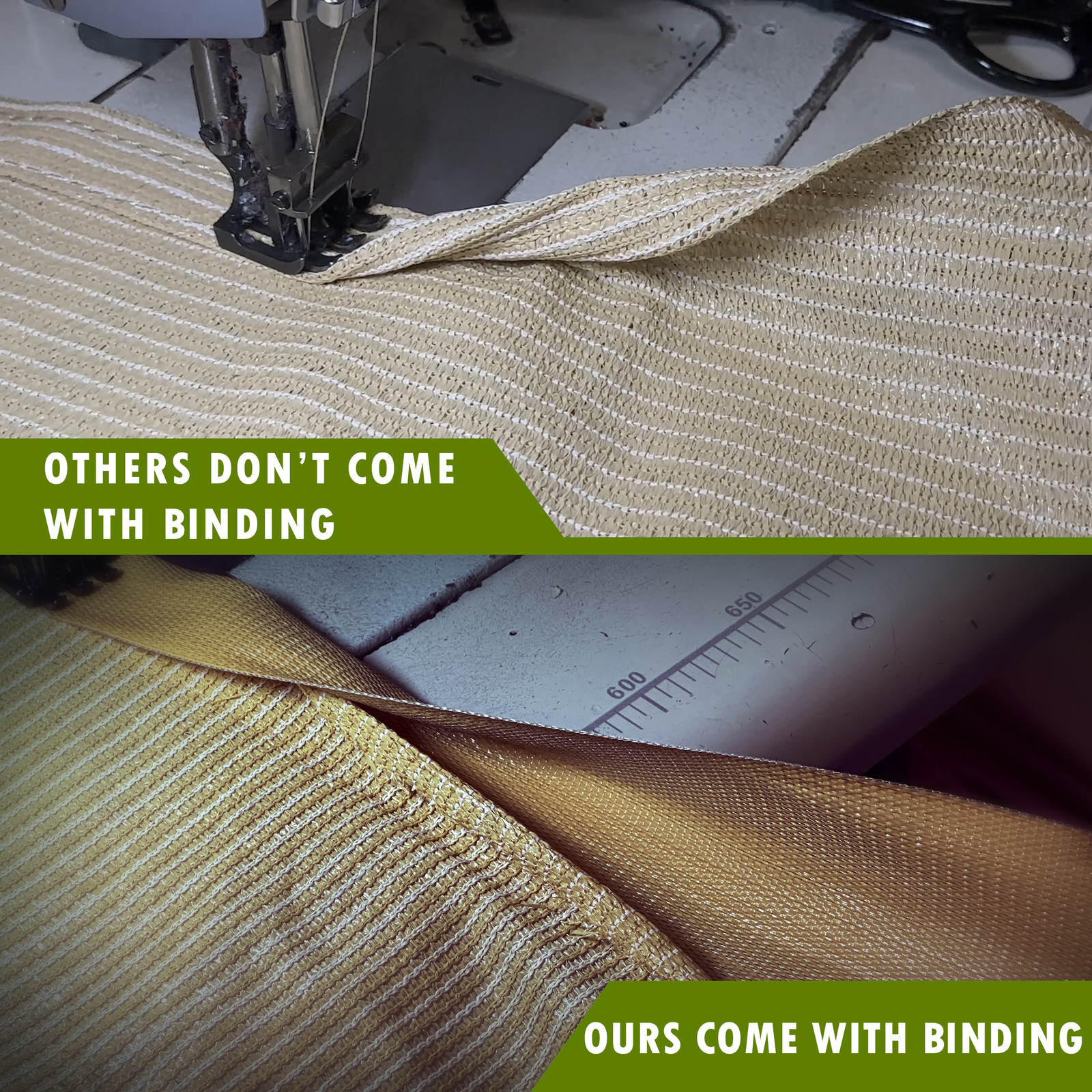 ColourTree Pergola Sun Shade Cover Universal Replacement Canopy w/ Rods, Black