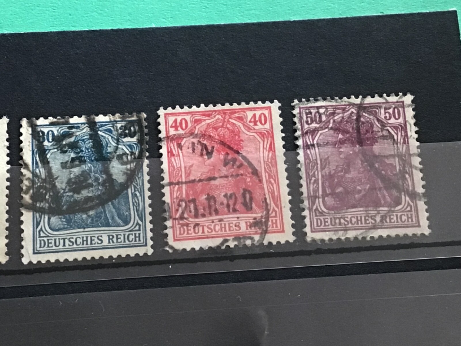 Germany 1920 new colours used from SG 140-152 A18360