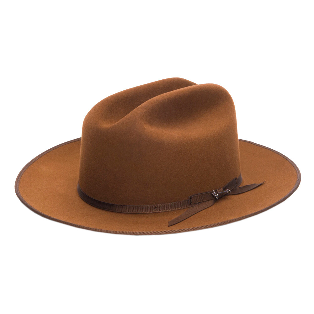 STETSON Men's Open Road Royal Deluxe 6X Felt Western Hat - All Colors & Sizes