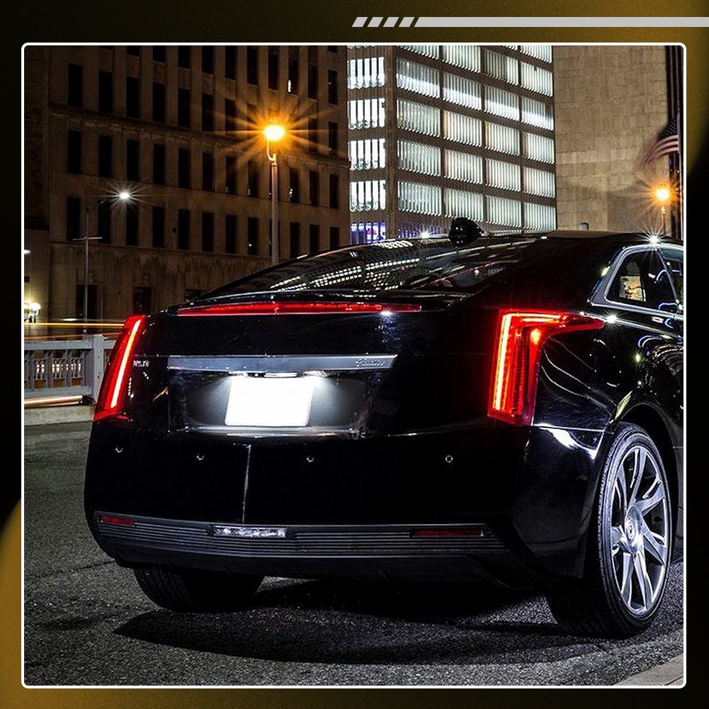 White LED License Plate Light Lamp For Cadillac CTS Sedan 2008 2009 2010 1-10Set