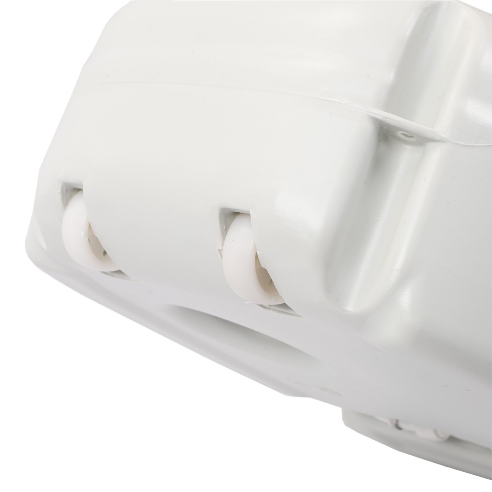 Portable Outdoor Foot Pump Camping Sink Hand Wash Basin w/ 3.5L Water Tank White