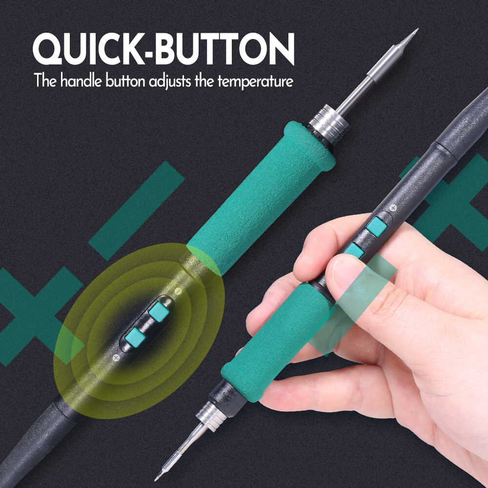 YIHUA 982D-III Precision Soldering Station and Tweezers For Microscope Soldering