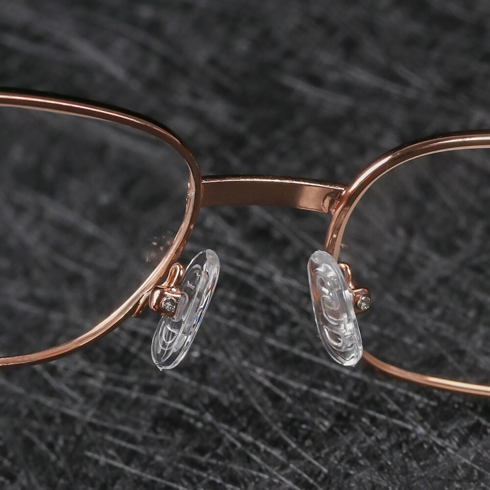 4 Pairs eyeglass NOSE PADS +8 Pcs Screws High Quality Silicone Anti Slip Glasses