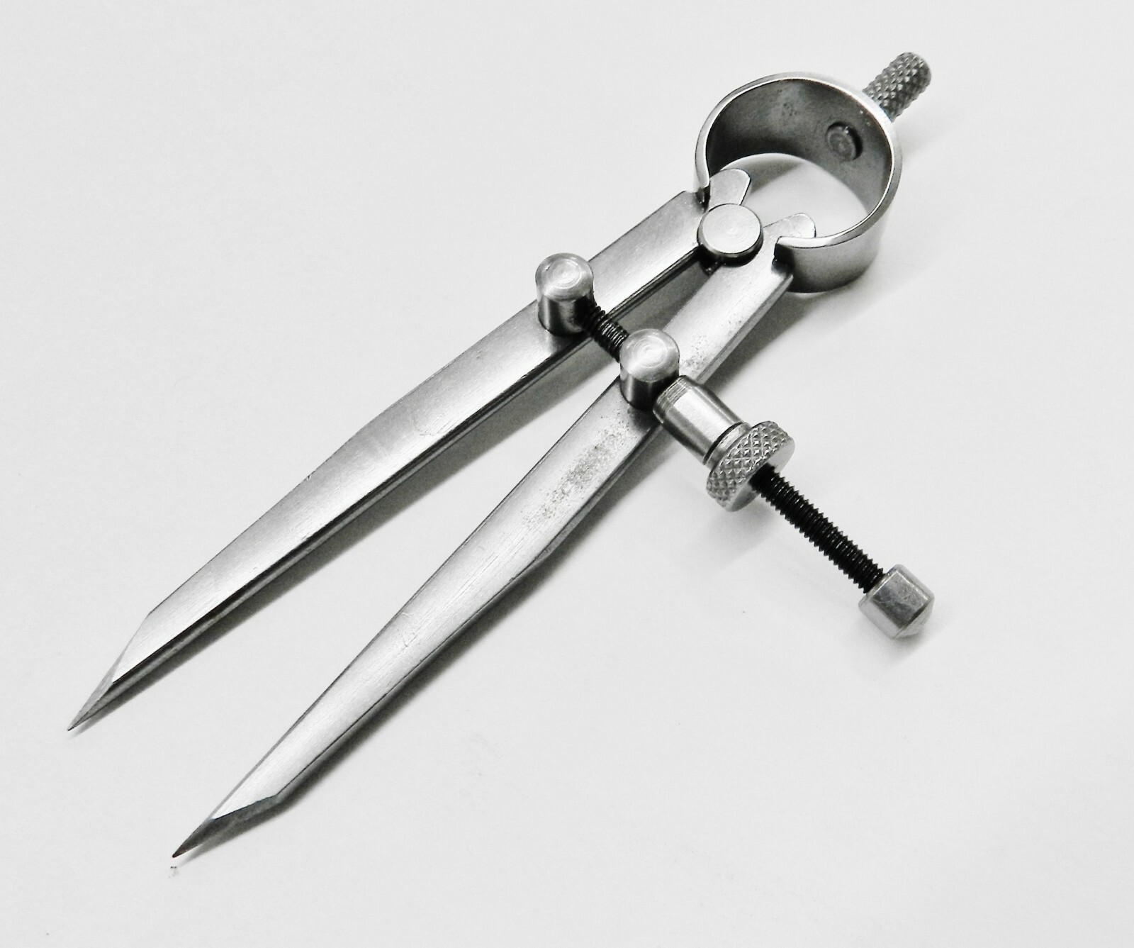 Divider Flat Leg 4" Spring Divider Tool Gauge Distant Measuring Compass Layout