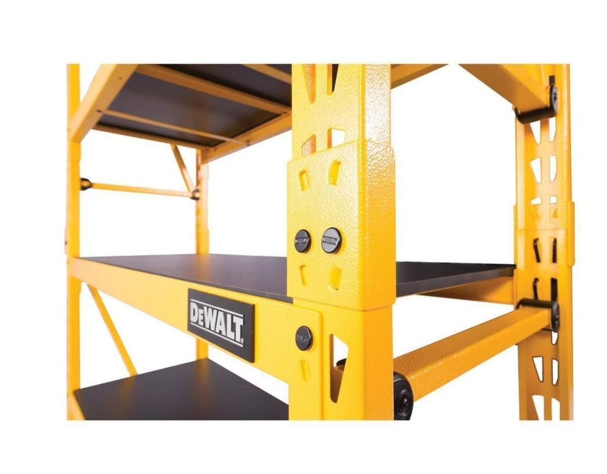 DeWalt DXST4500 48 in. H X 50 in. W X 18 in. D Yellow Steel Storage Rack