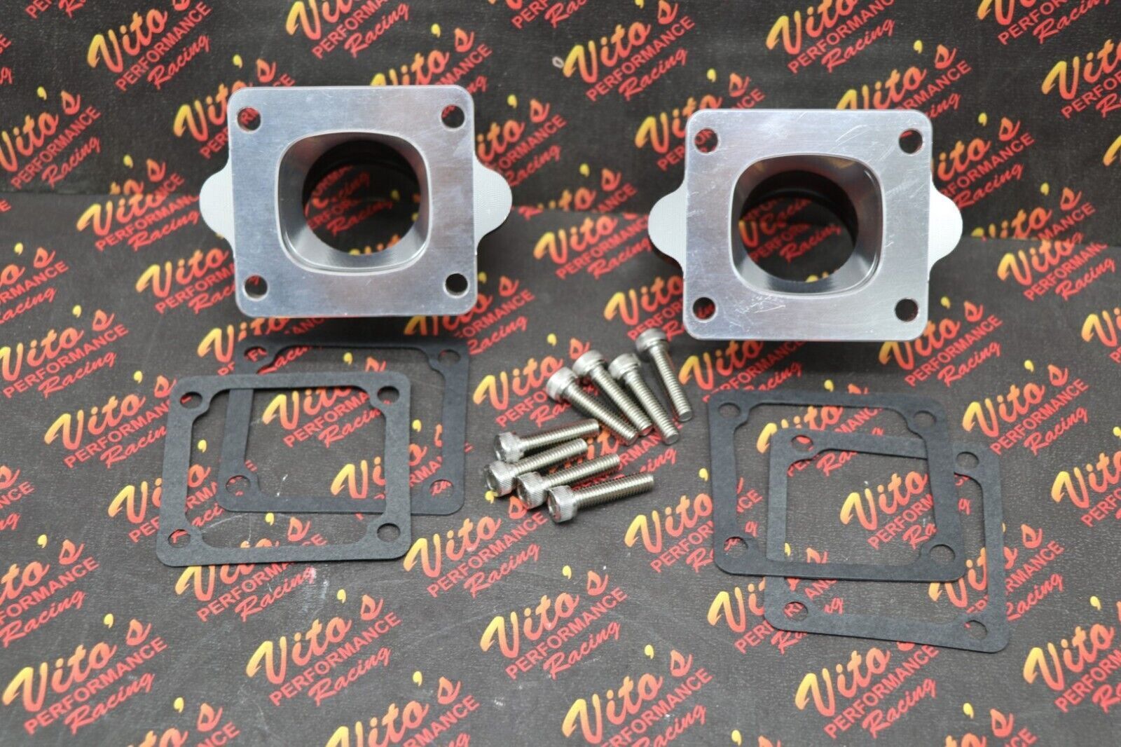 2 x BANSHEE BILLET aluminum SINGLE INTAKES carb boots intake 33mm 34mm 35mm PWK