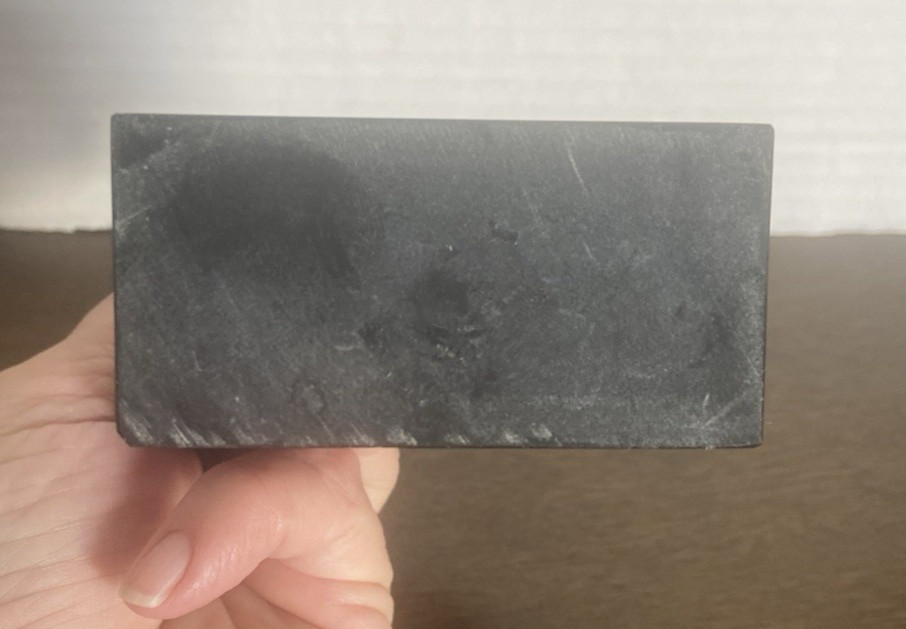 5" mosaic ceremonial burial death mask replica semi-precious stones Aztec Mayan