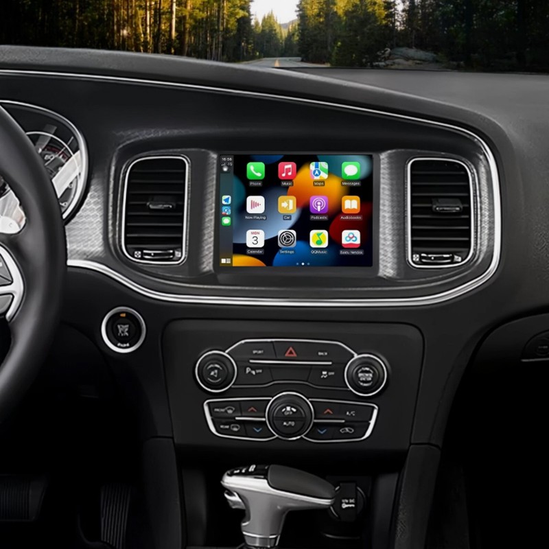 Apple CarPlay 8.4'' Android 15 Radio For Dodge Challenger Charger 2011-2023