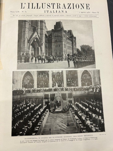 2 L'Illustrazione Italiana 31 32 1932 HISTORICO DOCTRINE FASCISMO MUSSOLINI DUCE