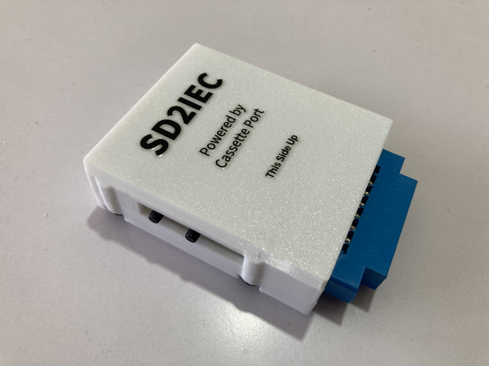 Commodore 64 Micro SD Card Reader SD2IEC Powered By Cassette Port