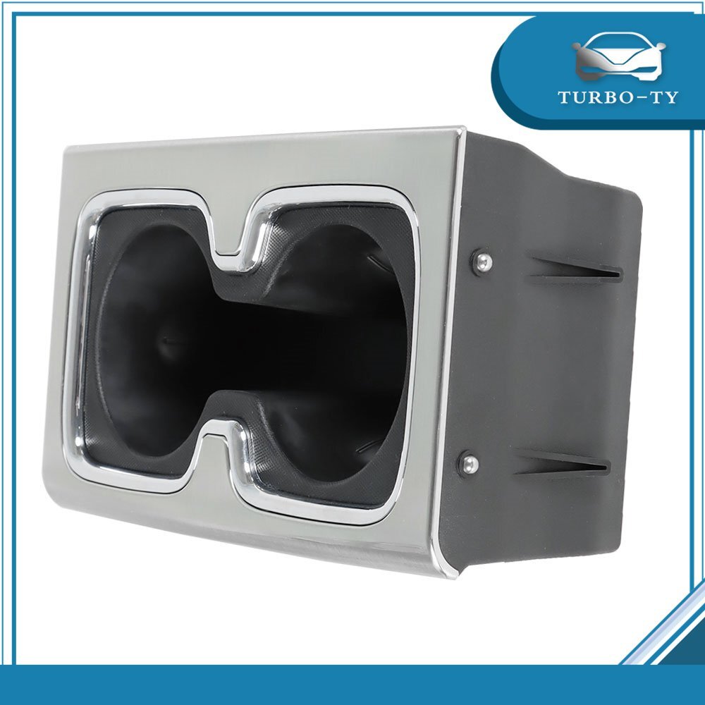 Dual Center Console Cup Holder For Chevrolet Silverado 1500 GMC Sierra 2014-2018