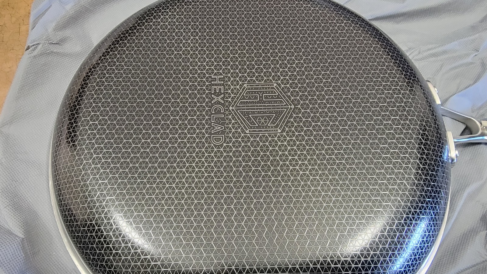 HexClad Hybrid 7-Piece Cookware Fry Pan Set 8” 10” 12” Inch W/ Lids & 12” Wok