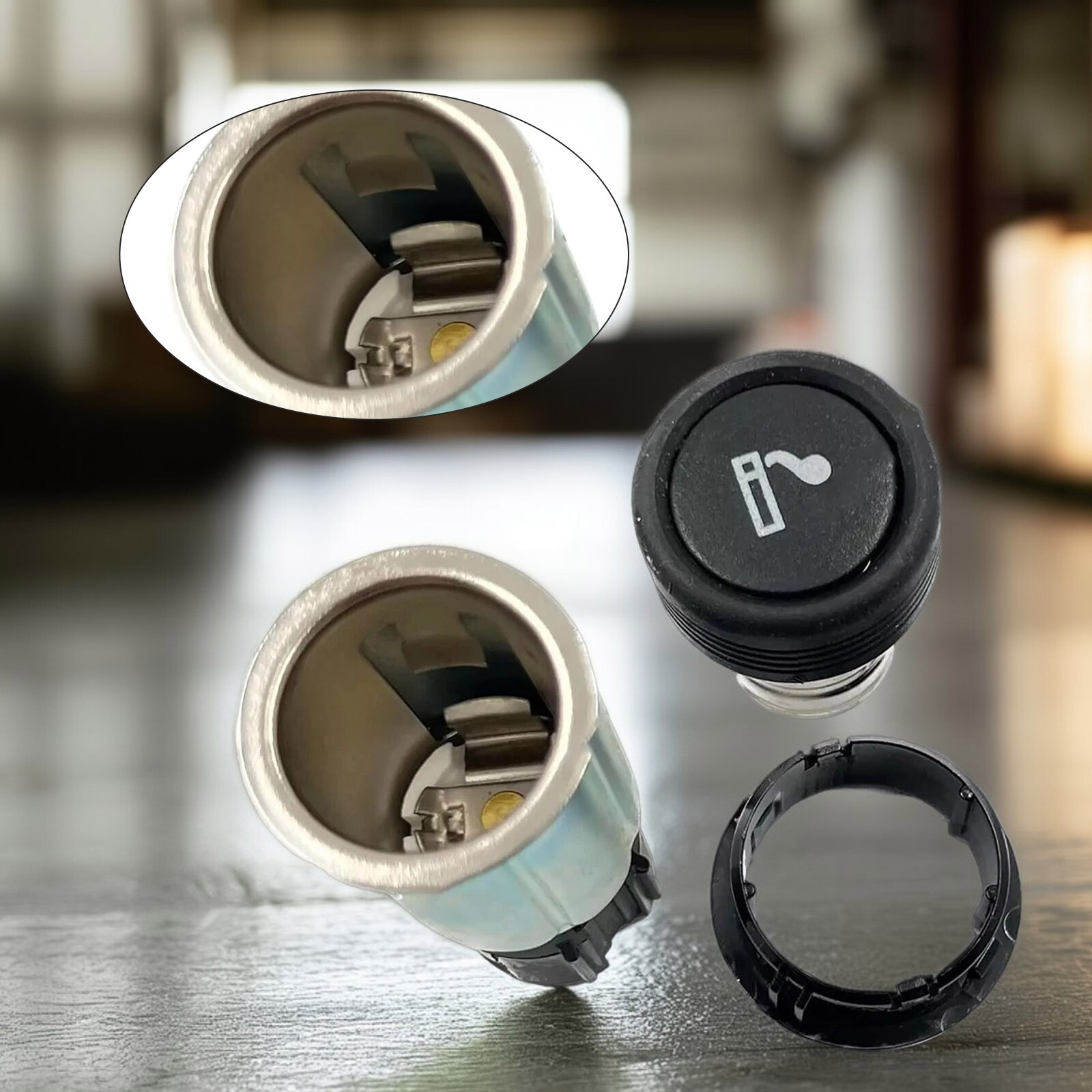 For Ford Cigarette Lighter Assembly Socket 98AG15052AB XC3T15055AD US STOCK