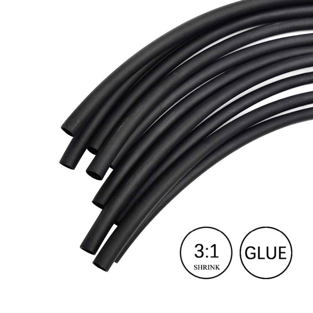 3:1 Heat Shrink Tubing Tube Glue Waterproof Dual Wall Wires Wrap (LARGE SIZES)