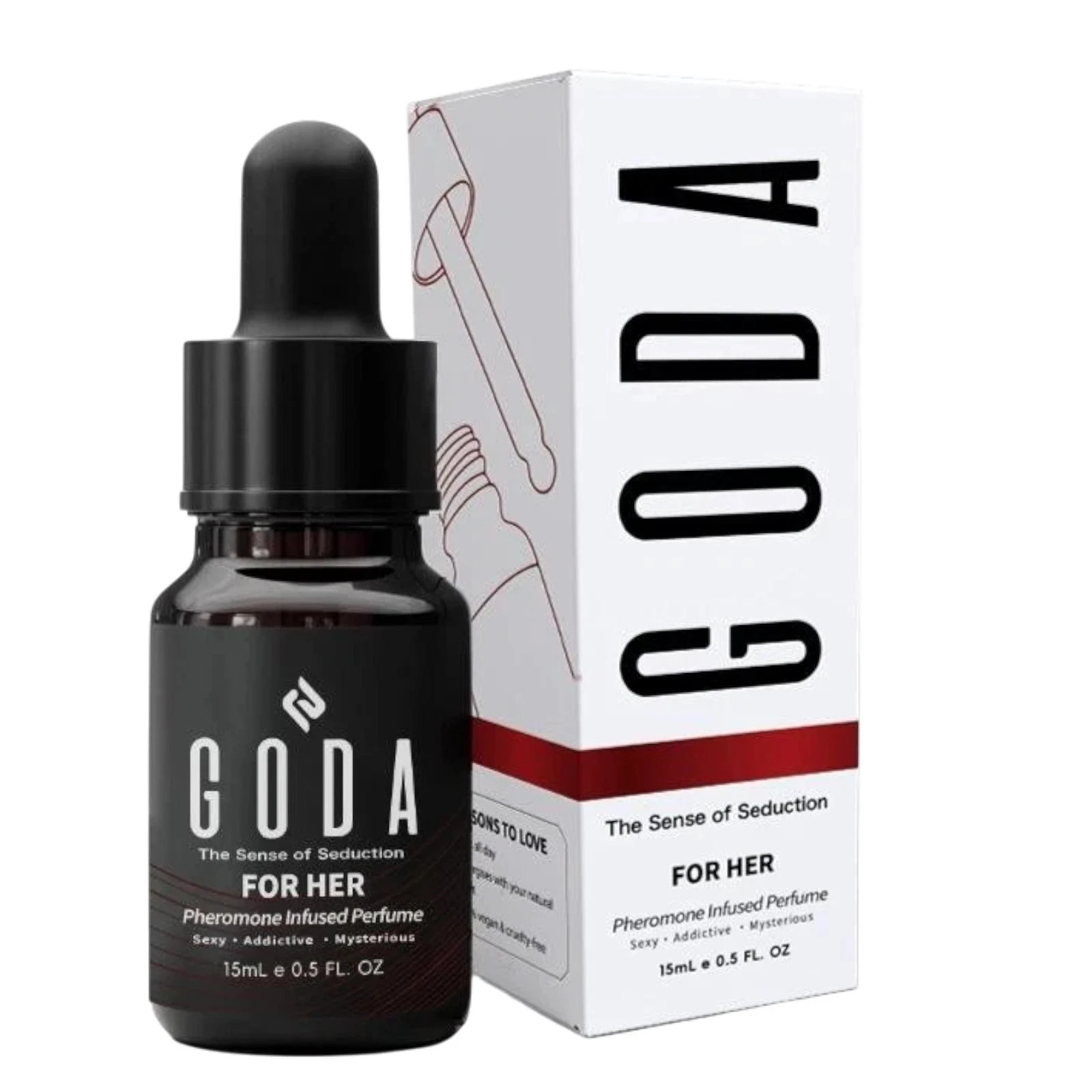 GODA For Her Perfume Women 15ml Long Lasting Floral Musk Eau de Parfum