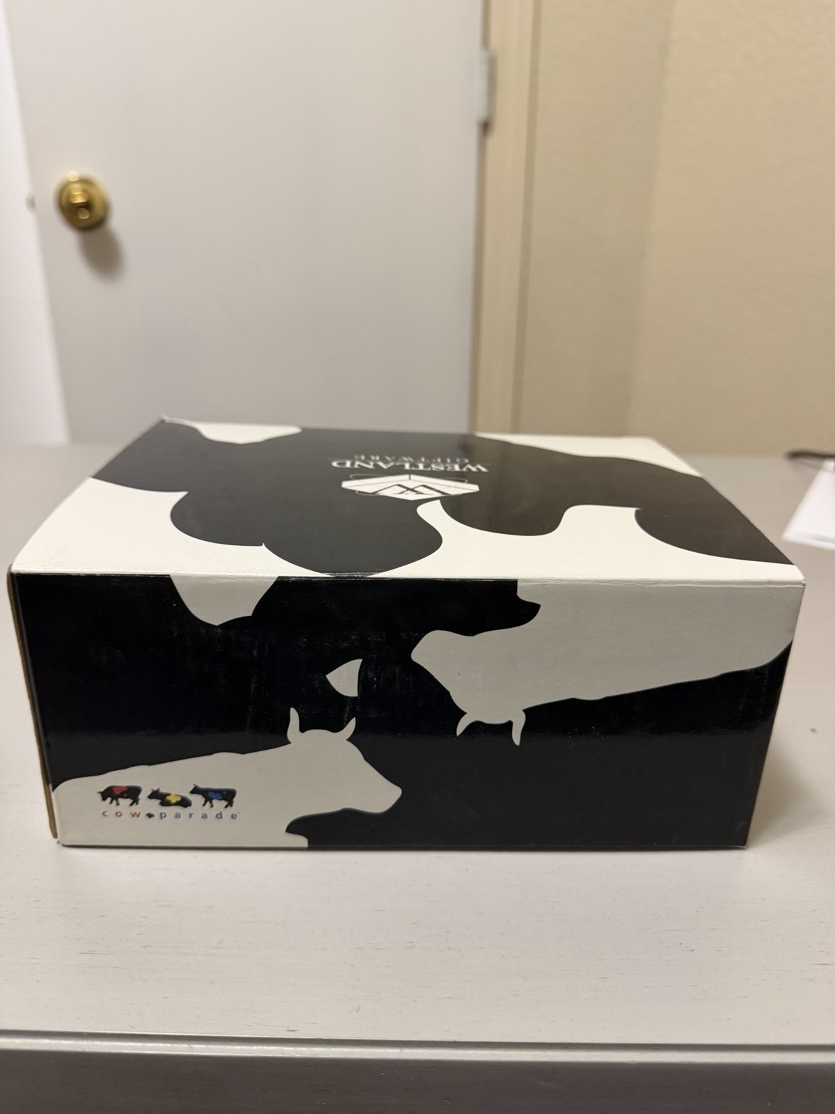 Cow Parade "It's A Smooll World" Westland Giftware NEW IN BOX Never Displayed!!