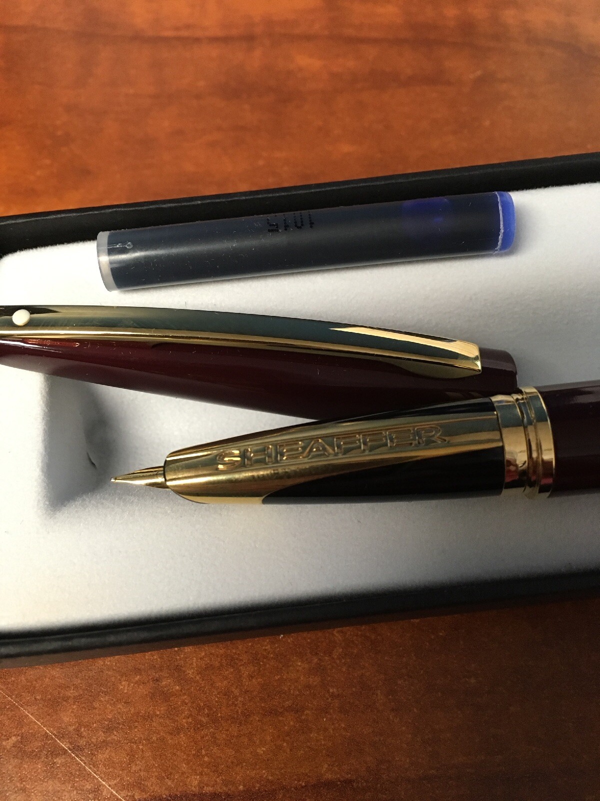 Sheaffer Taranis Stormy Wine “M” Nib Fountain Pen