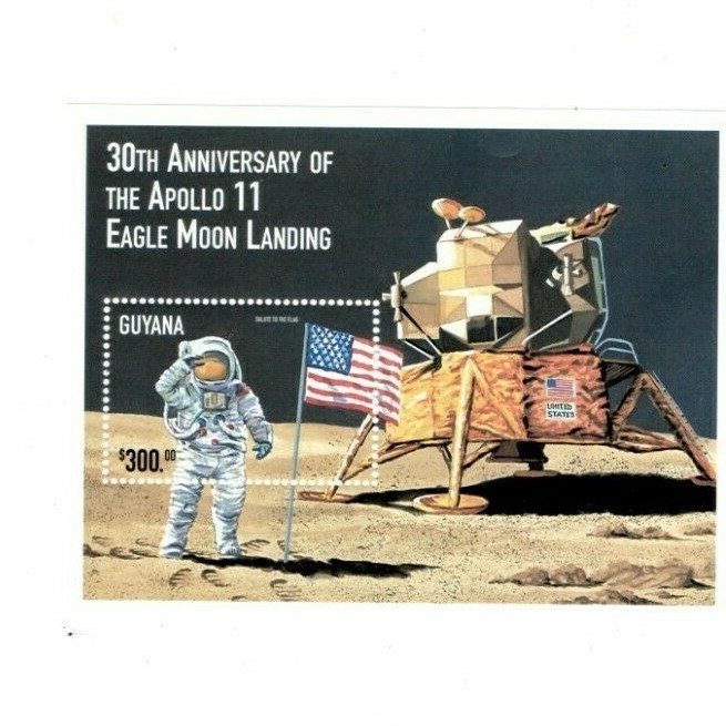Guyana - 1999 - Moon Landing - Souvenir Sheet - MNH