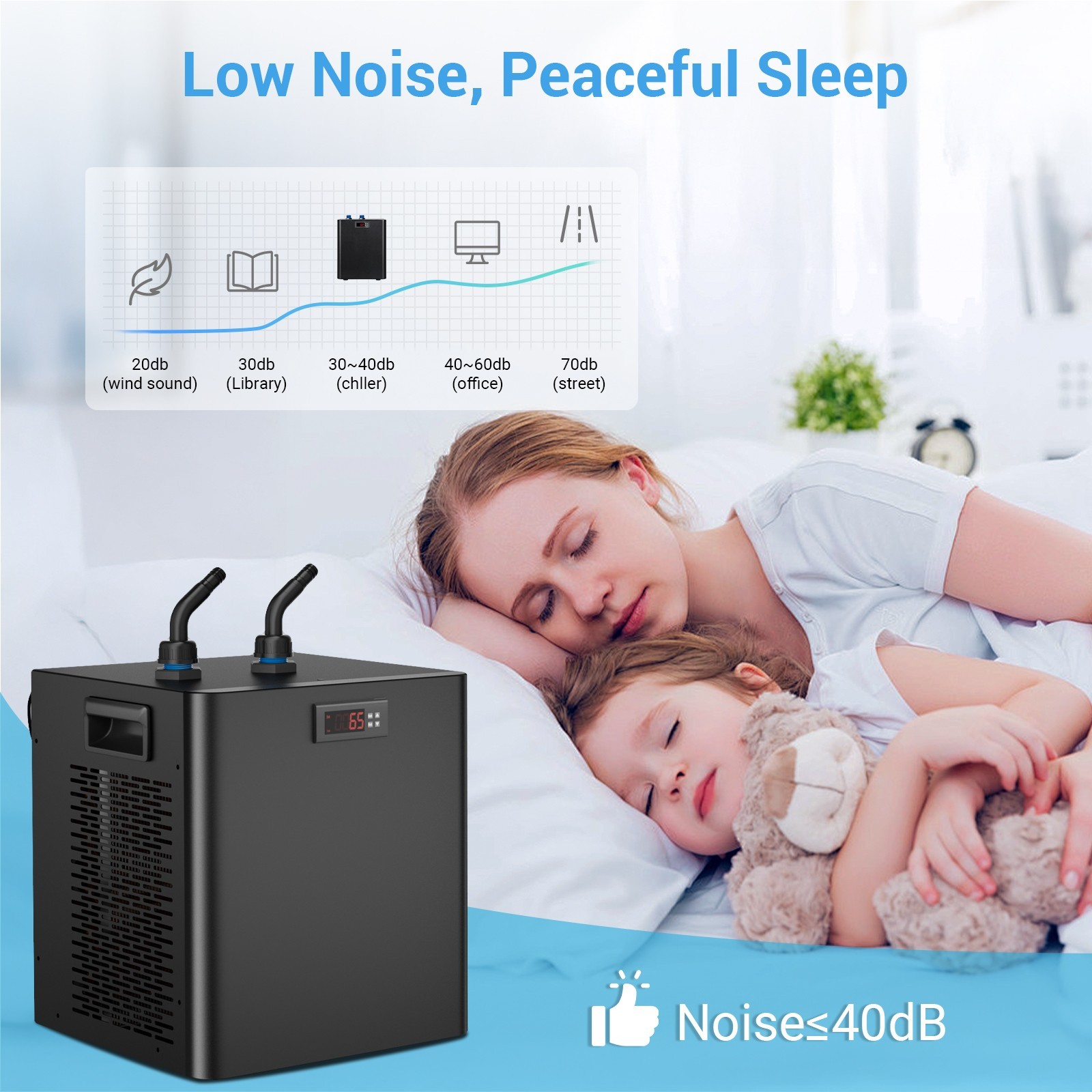 Pro Water Chiller Cold Plunge Ice Bath Chiller Cooler with Built Filter And Pump