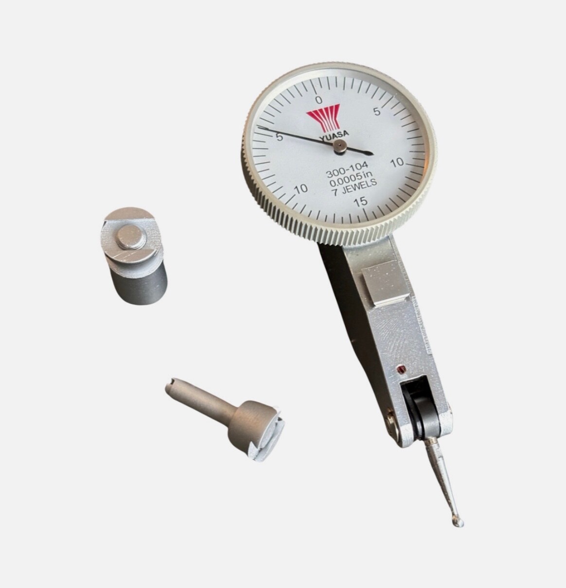 YUASA Dial Test Indicator - No. 300-104 - 7 Jewels, 0.0005" - New In Box