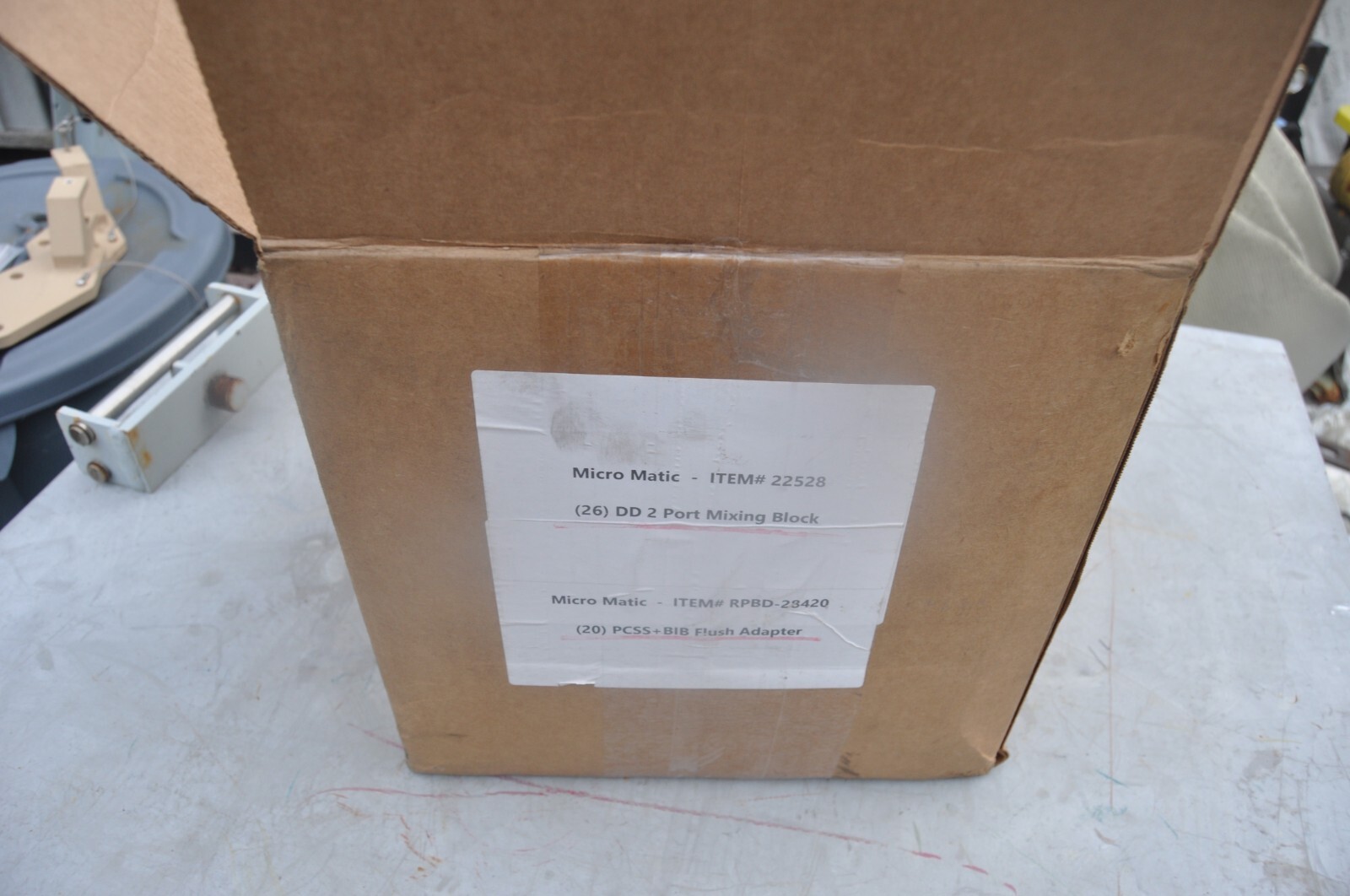 Micro Matic PB-2P0315 DD 2 PORT MIXING BLOCK CBSERV MABEER NEW