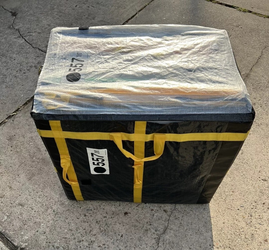 Amazon Courier Large Delivery Bag Courier Style Storages /Delivery Tote bag