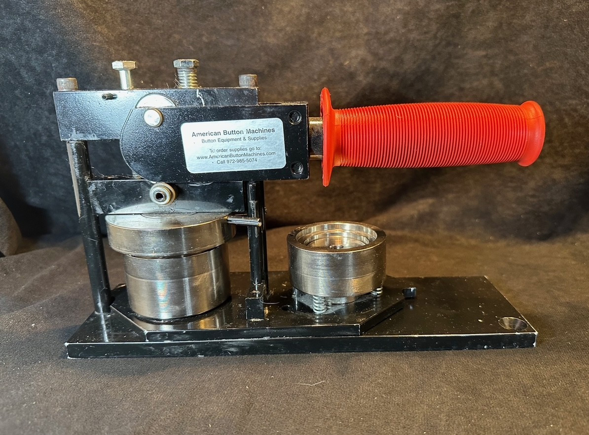 American Button Machines Heavy Duty Hand Operated Button Making Machine 1.5 in