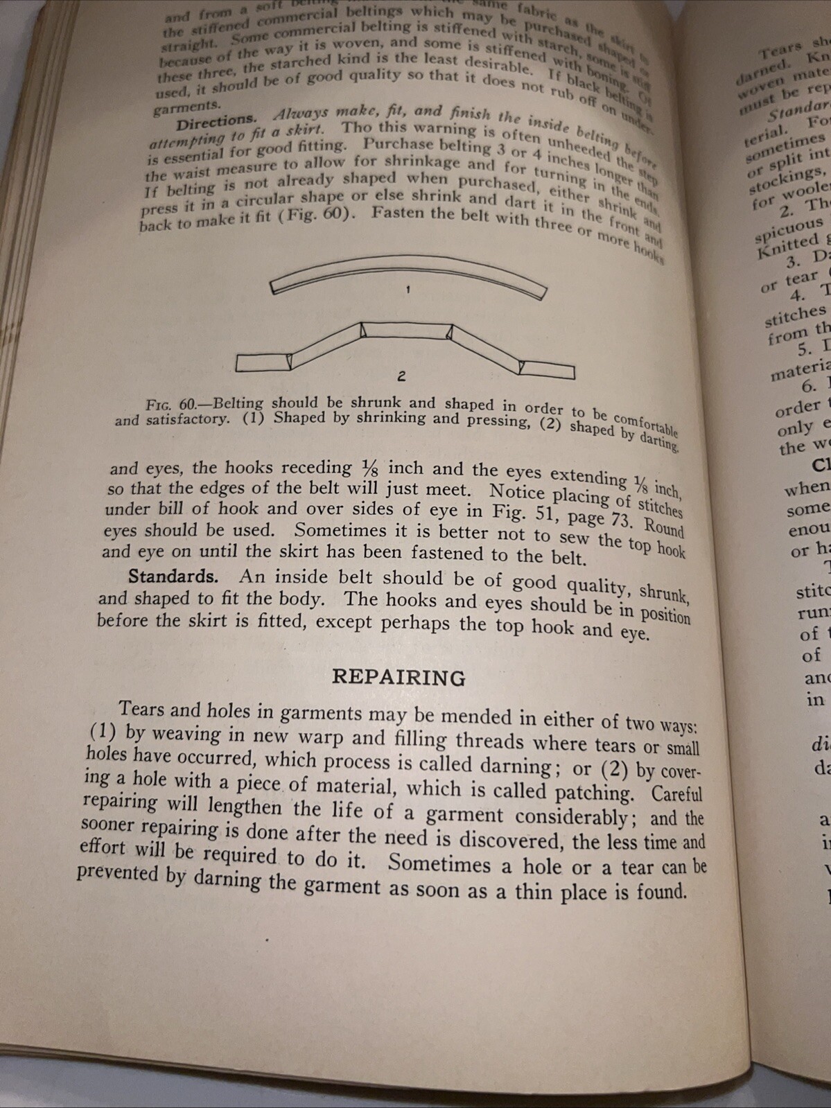 Clothing Construction Mary C. Whitlock 1933 Vintage Sewing Dressmaking Pattern