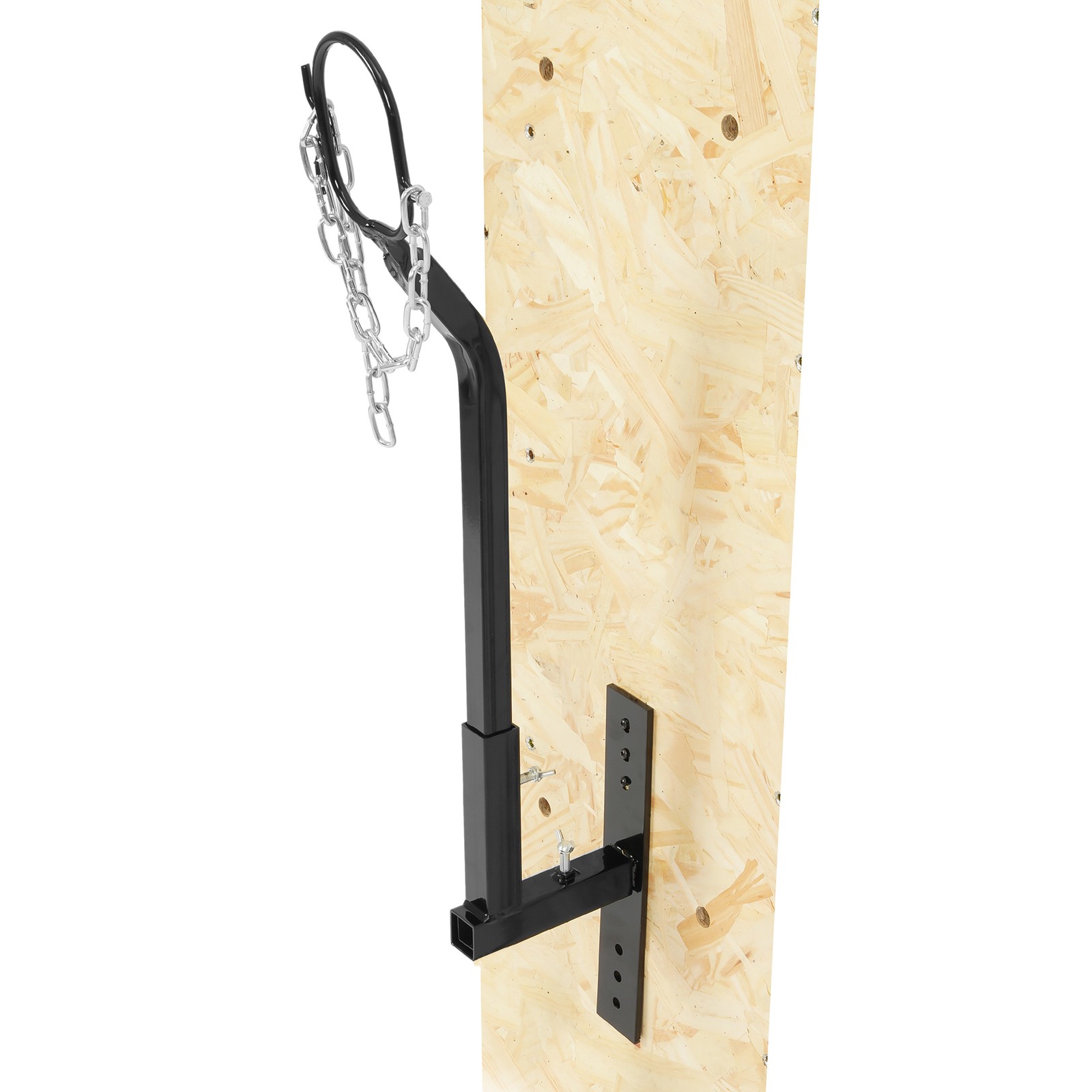 Steel Adjustable Livestock Trimming Stand For Goat Sheep W/Nose Loop Headpiece