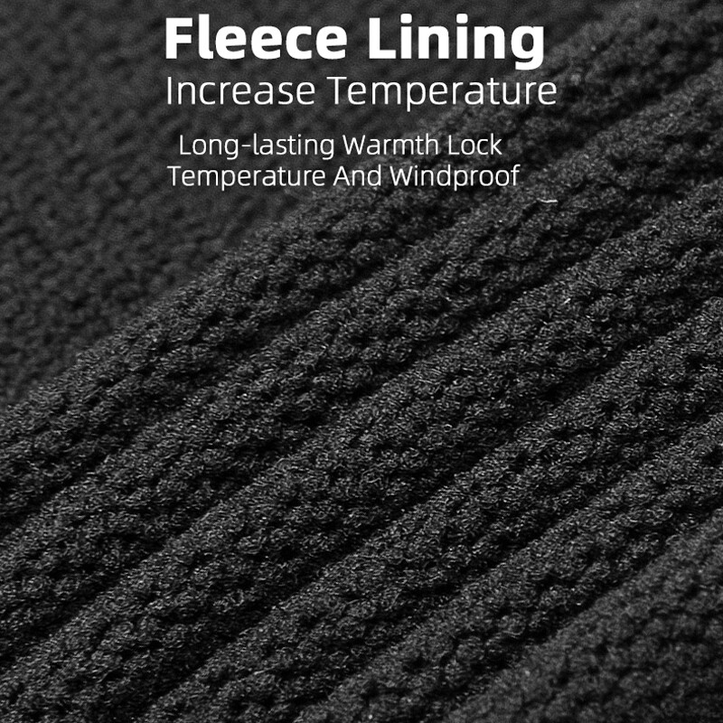 ROCKBROS Sports Arm Warmers Breathable Soft Elasticity Windproof Fleece Sleeves