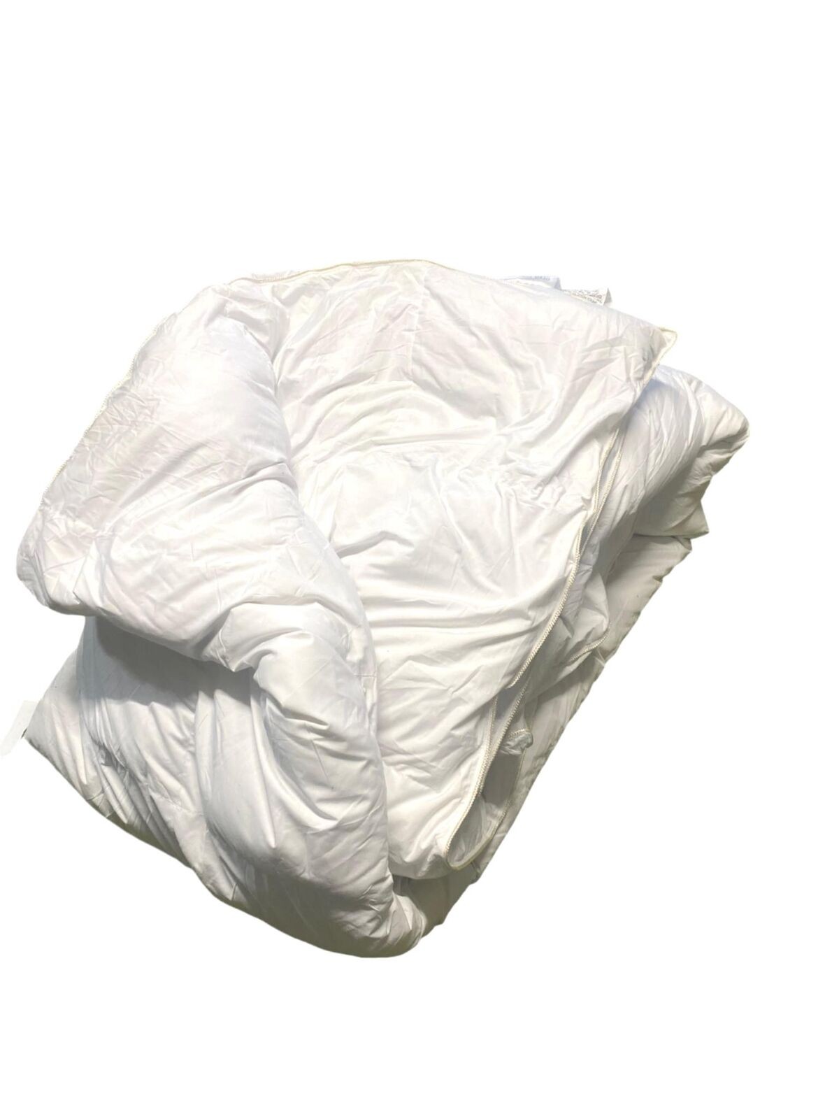 Siberian Goose Down Comforter, 100% Egyptian Cotton White (Size: King /106 x 90)