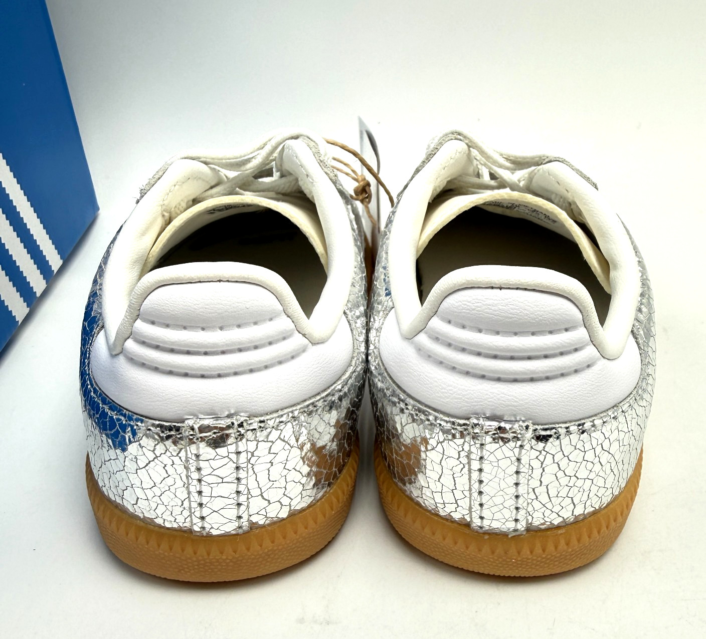 ADIDAS Samba OG EL I Silver JS2096 Toddler shoes 5-9K