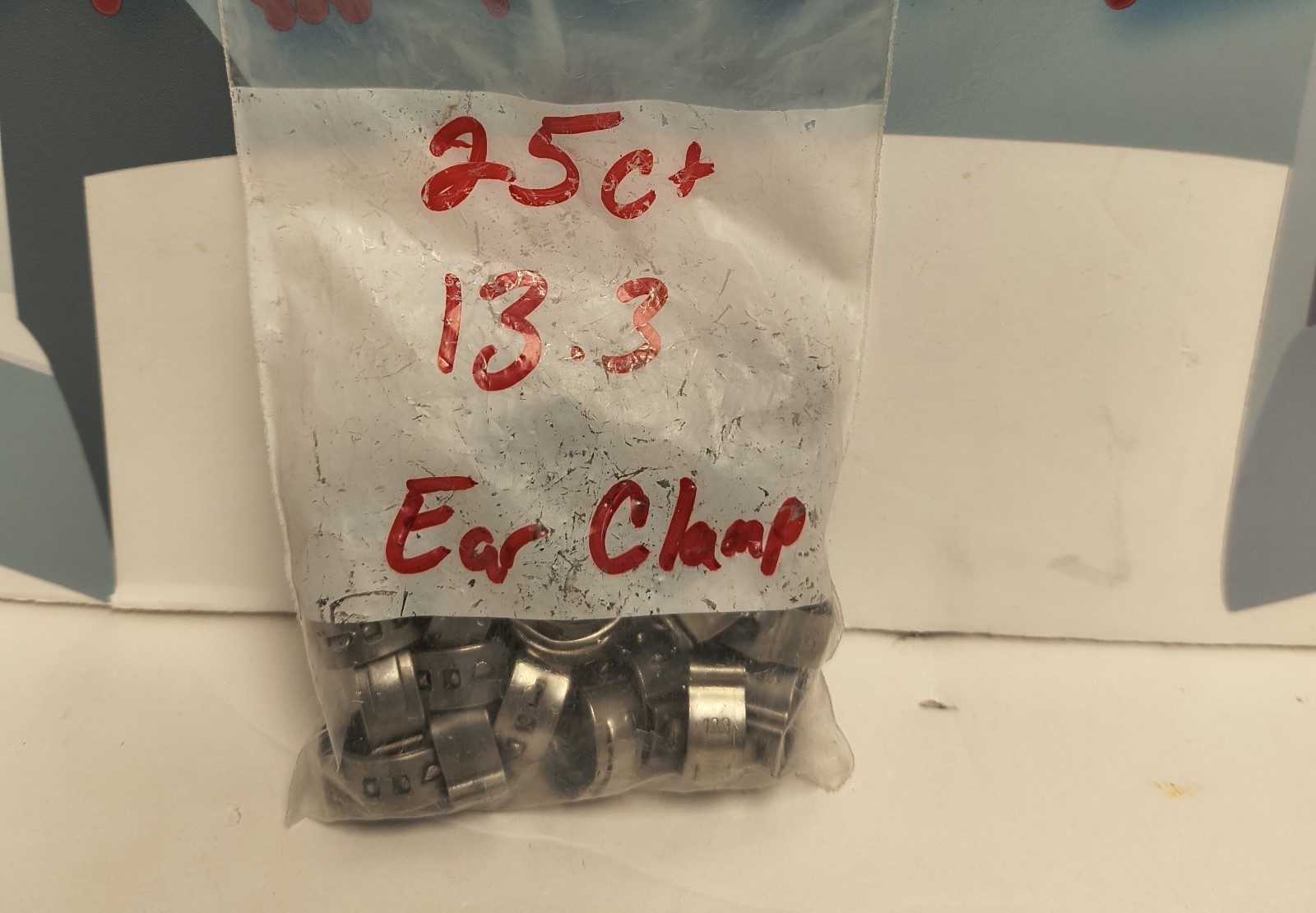 1 new 25 Pieces Oetiker Beverage Clamps size 1/2 or 13.3 mm