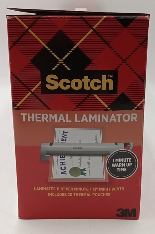 Scotch Thermal Laminator, Extra Wide 13 Inch Input (TL1302Z)